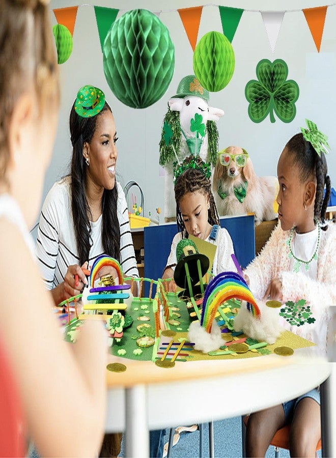 Vecacosic Leprechaun Trap Kit for Kids - 2 Sets DIY St Patrick's Day Leprechaun Trap Supplies to Make A Trap to Catch A Leprechaun, St Patricks Day Toys Gifts for Kids Classroom Activity - Image 5